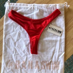 La Hana Swim Piper Cheeky Brazilian Bikini Bottom